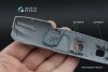Quinta Studio QD+48616 Fairey Barracuda Pilot's Cockpit 3D-Printed & coloured Interior on decal paper (Trumpeter) (with 3D-printed resin parts) 1/48